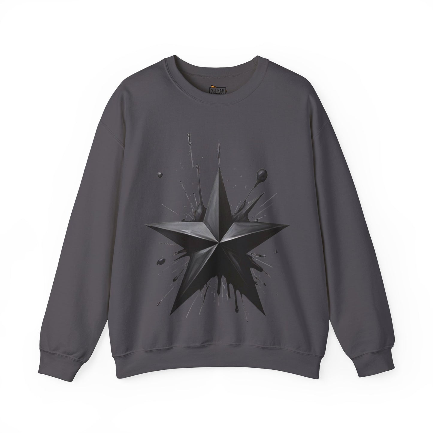 Black Star - Unisex Crewneck Sweatshirt