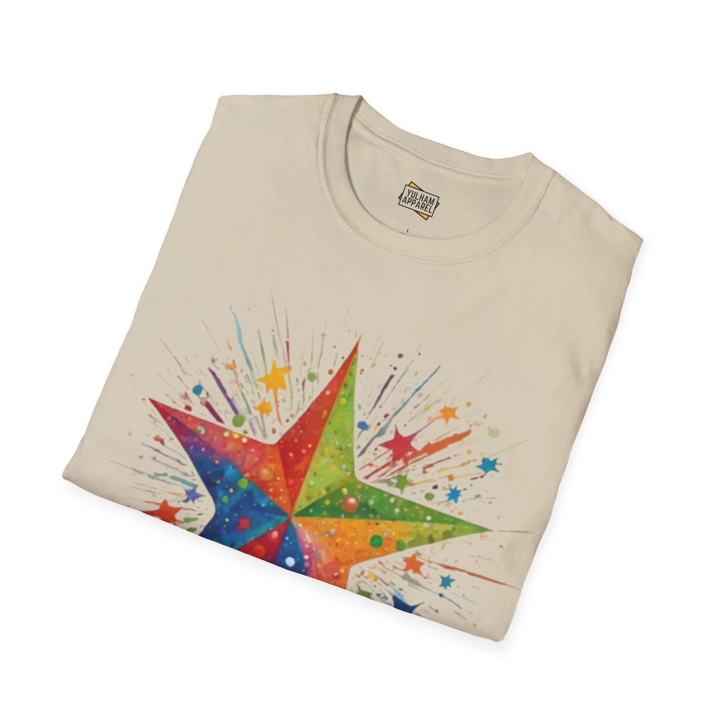 Exploding Messy Star - Unisex T-Shirt