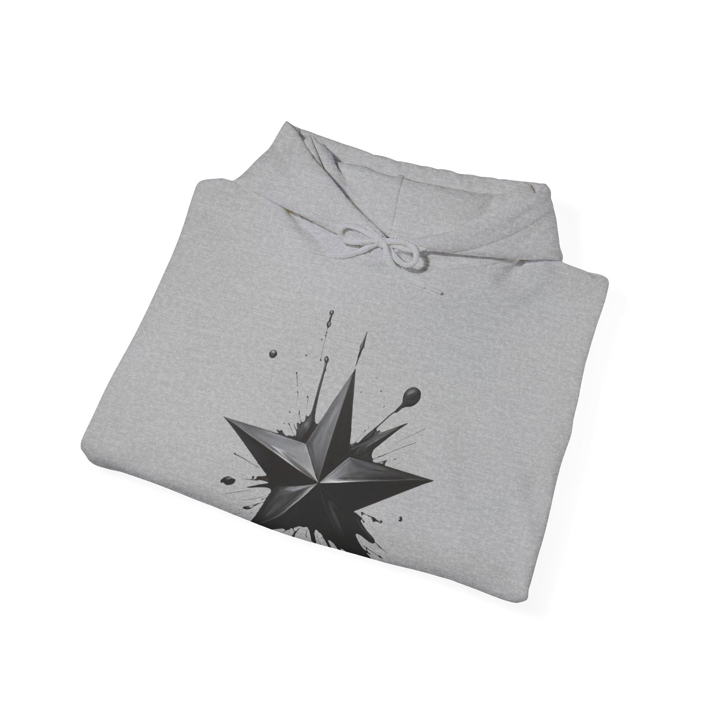 Black Star - Unisex Hooded Sweatshirt