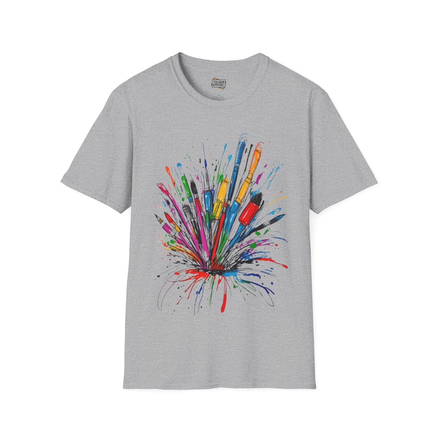 Messy Paintbrushes - Unisex T-Shirt