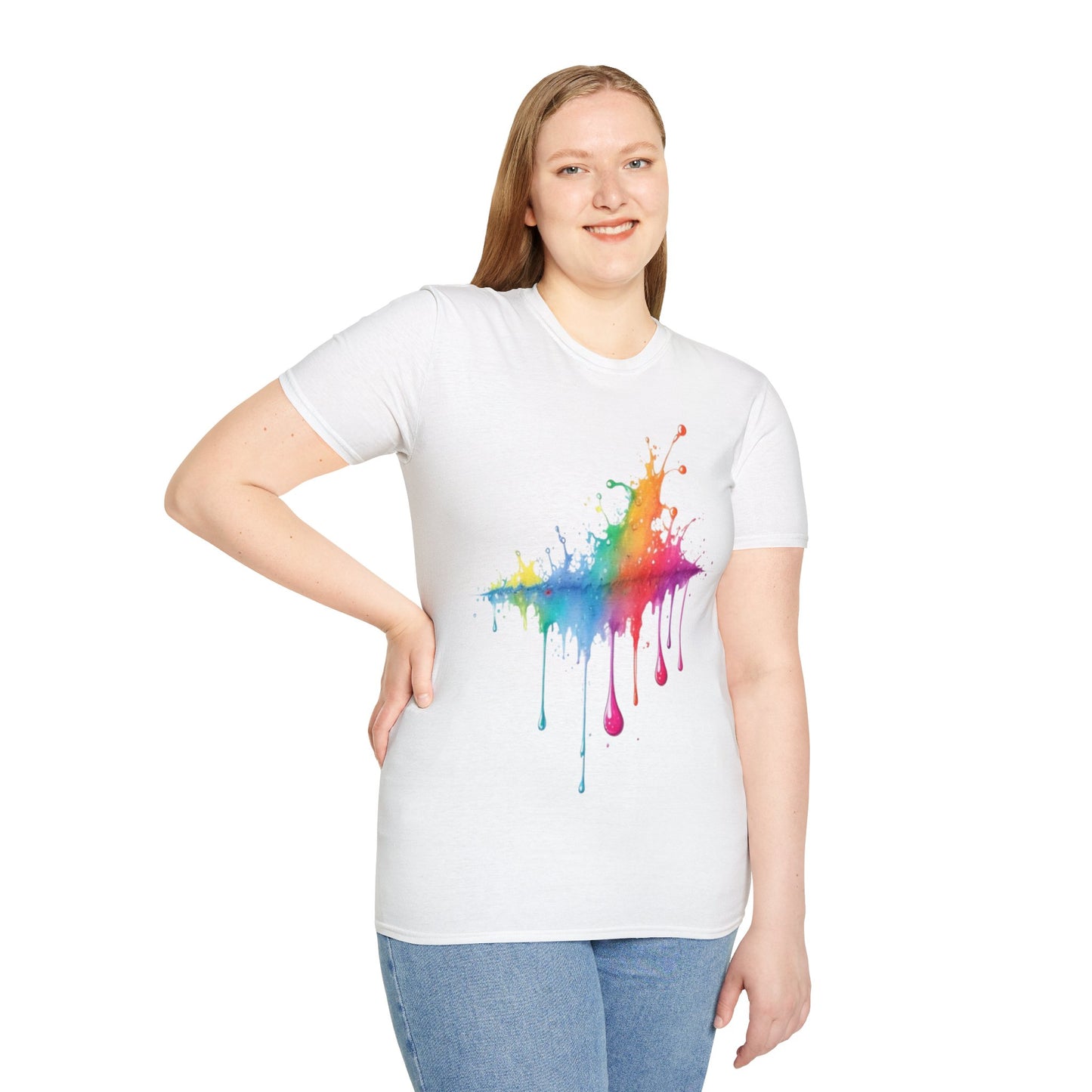 Colourful Raindrops - Unisex T-Shirt