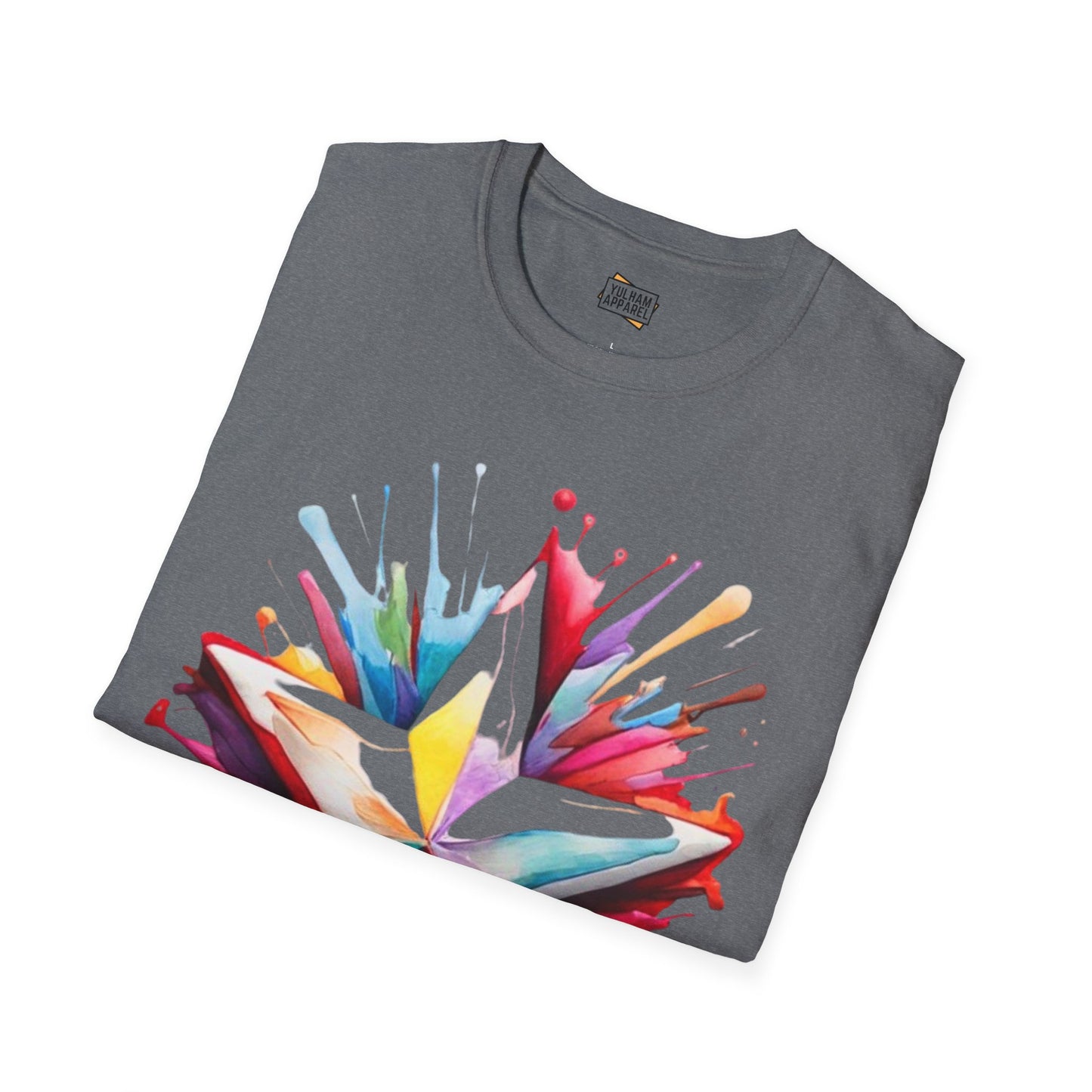 Messy Colourful Star - Unisex T-Shirt