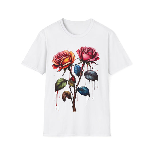 Colourful Rose Duo - Unisex T-Shirt