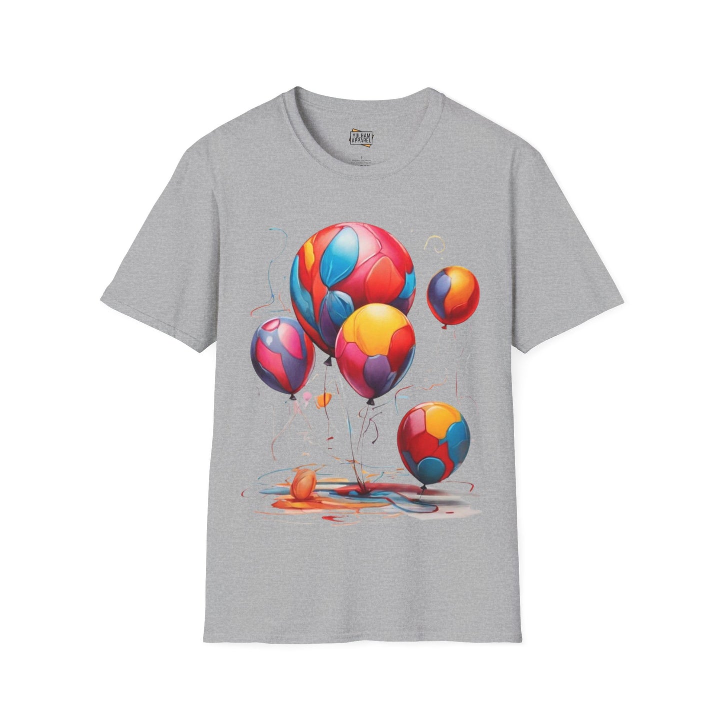 Colourful Messy Balloons - Unisex T-Shirt