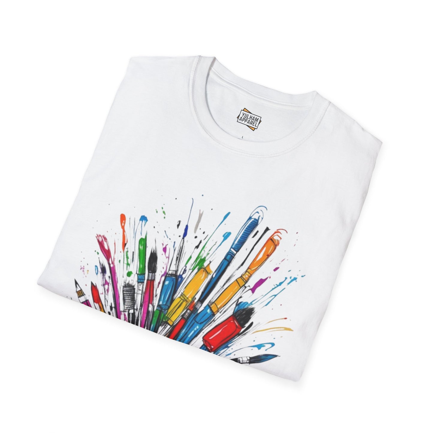 Messy Paintbrushes - Unisex T-Shirt