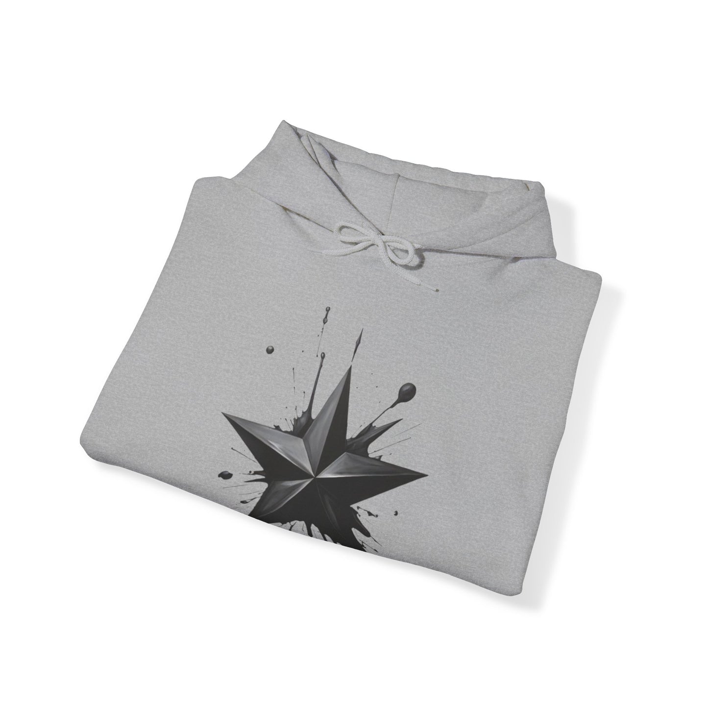 Black Star - Unisex Hooded Sweatshirt
