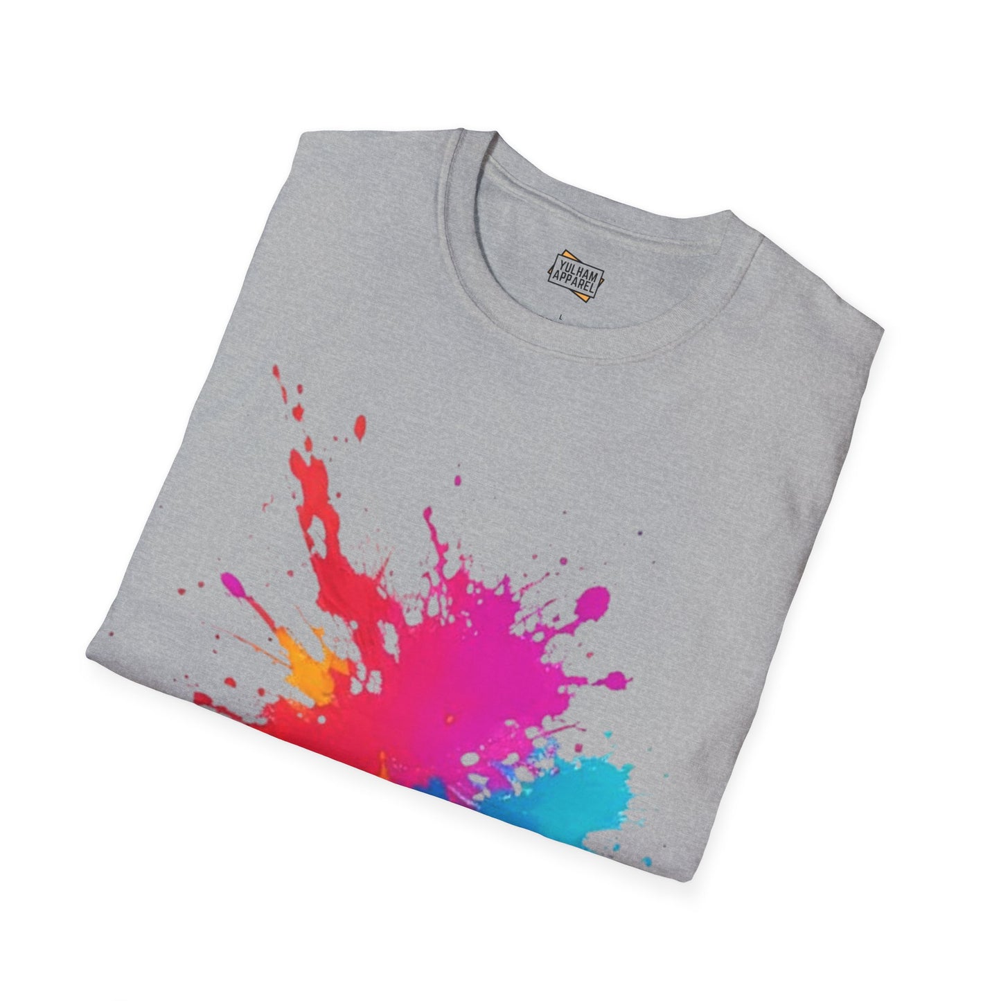 Colourful Paint Splatter - Unisex T-Shirt