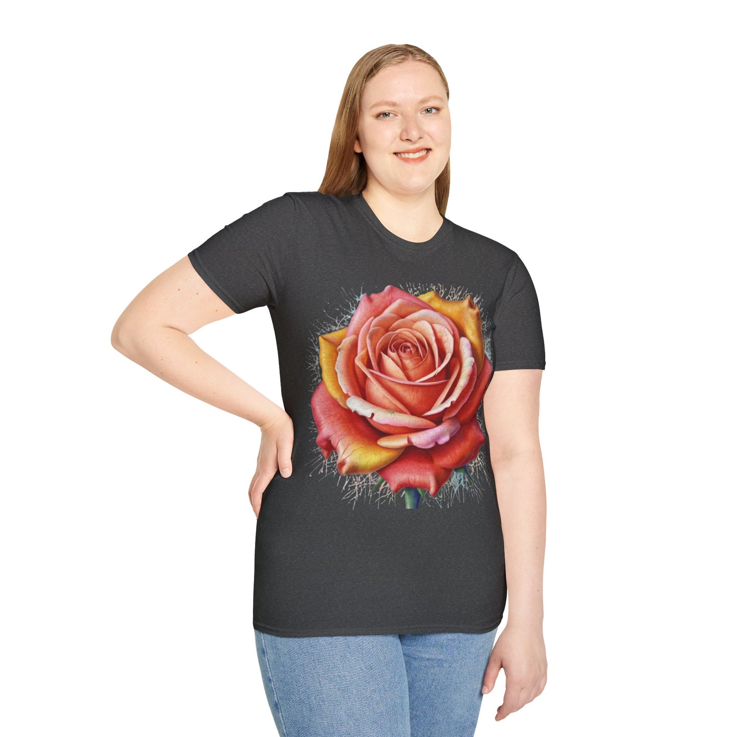 Coral Rose - Unisex T-Shirt