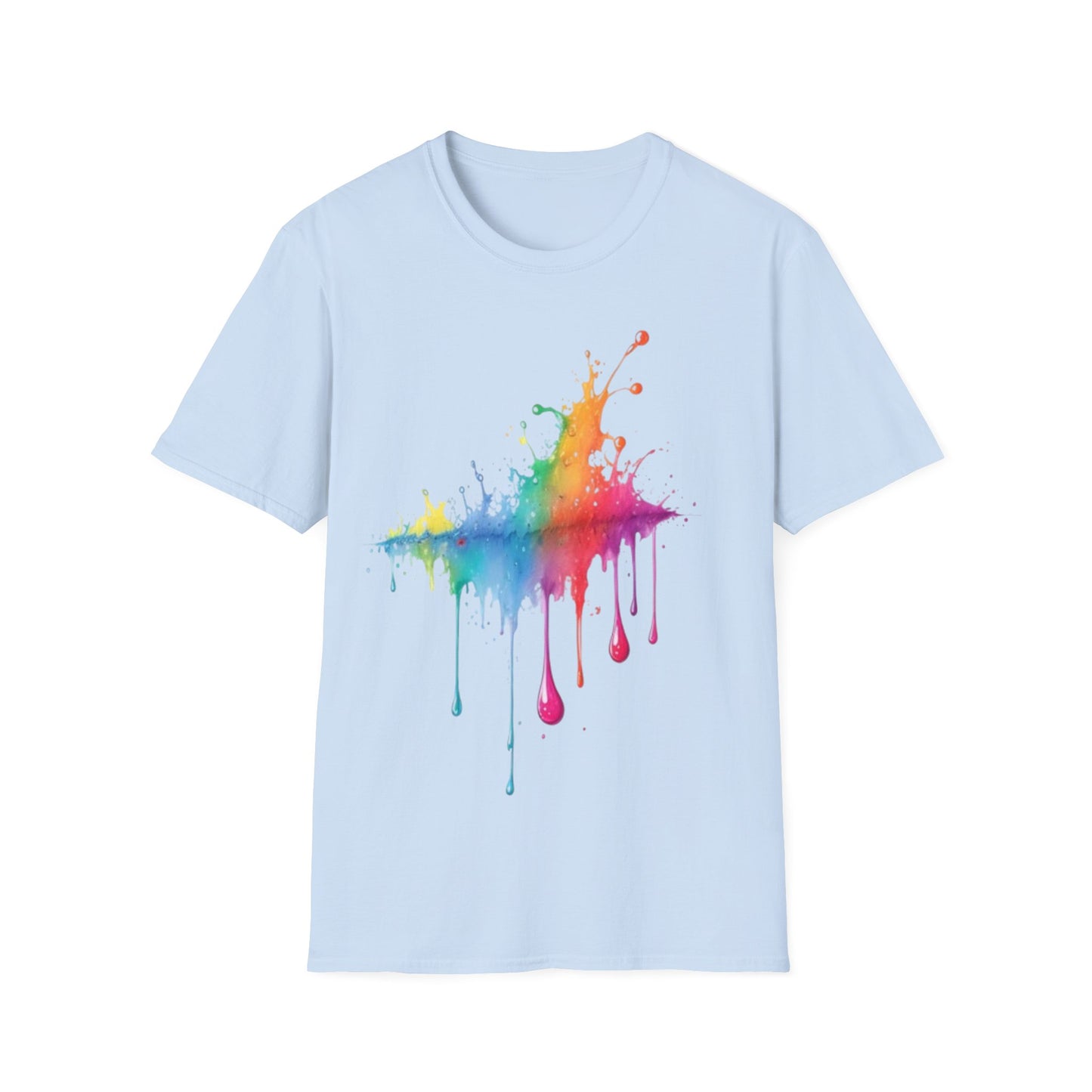 Colourful Raindrops - Unisex T-Shirt