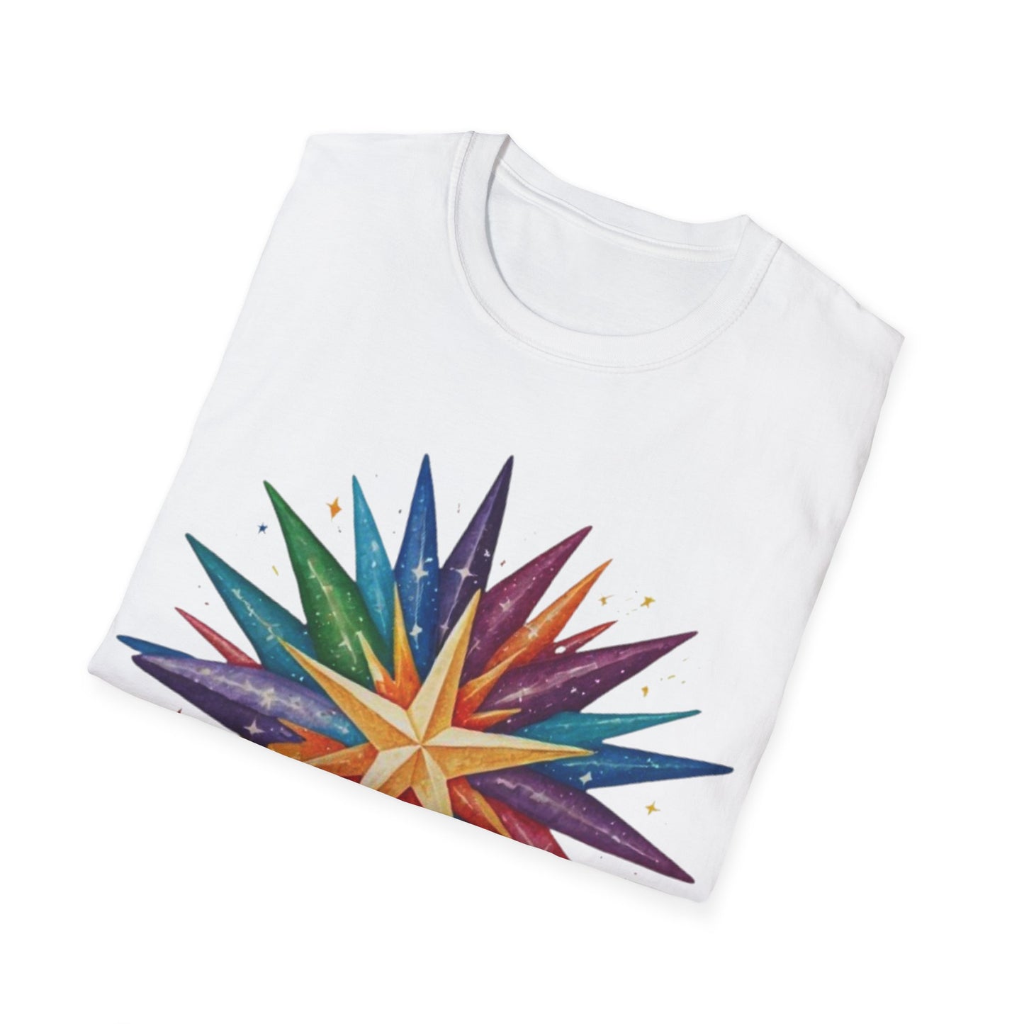 Multicoloured Star - Unisex T-Shirt