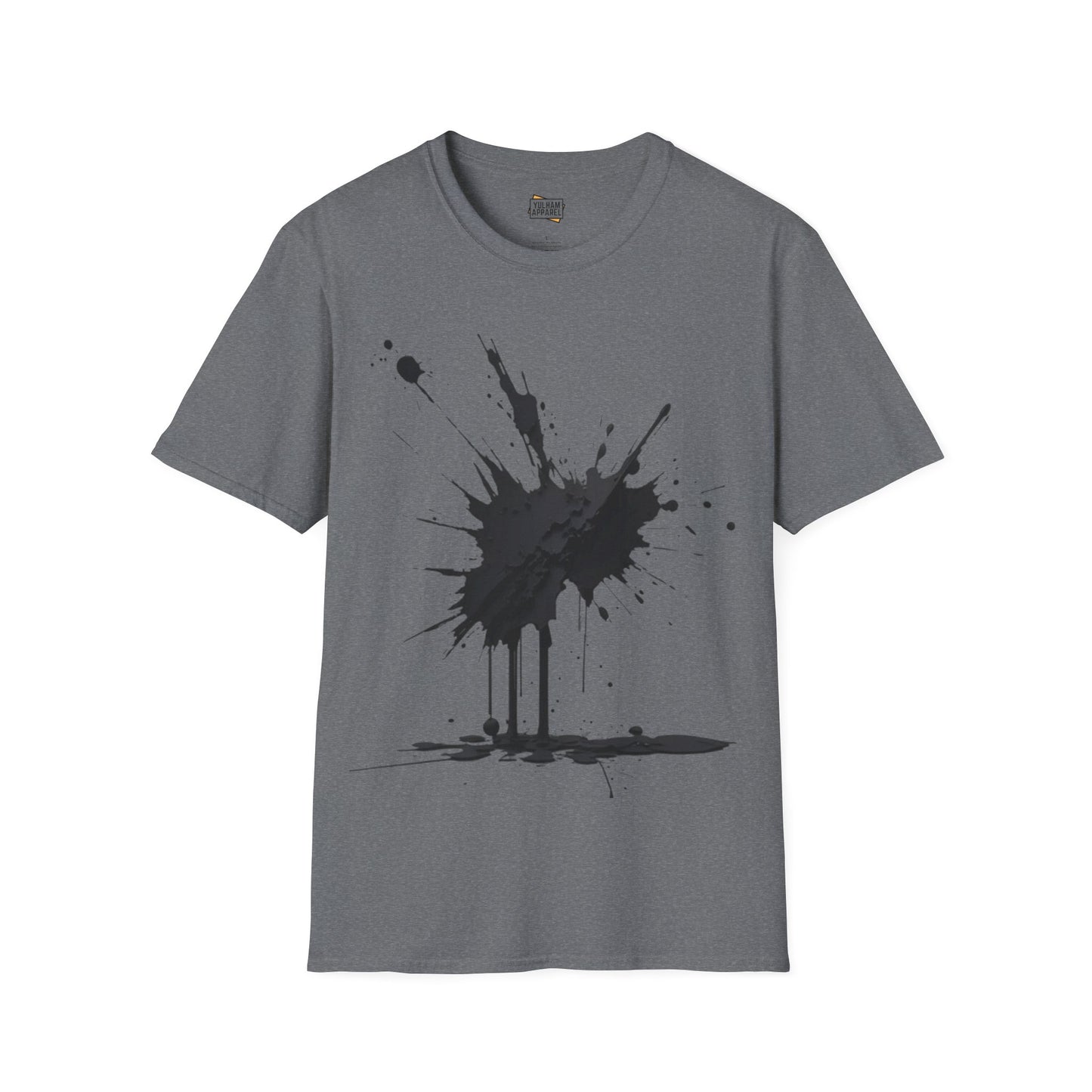 Black Paint Splatter - Unisex T-Shirt