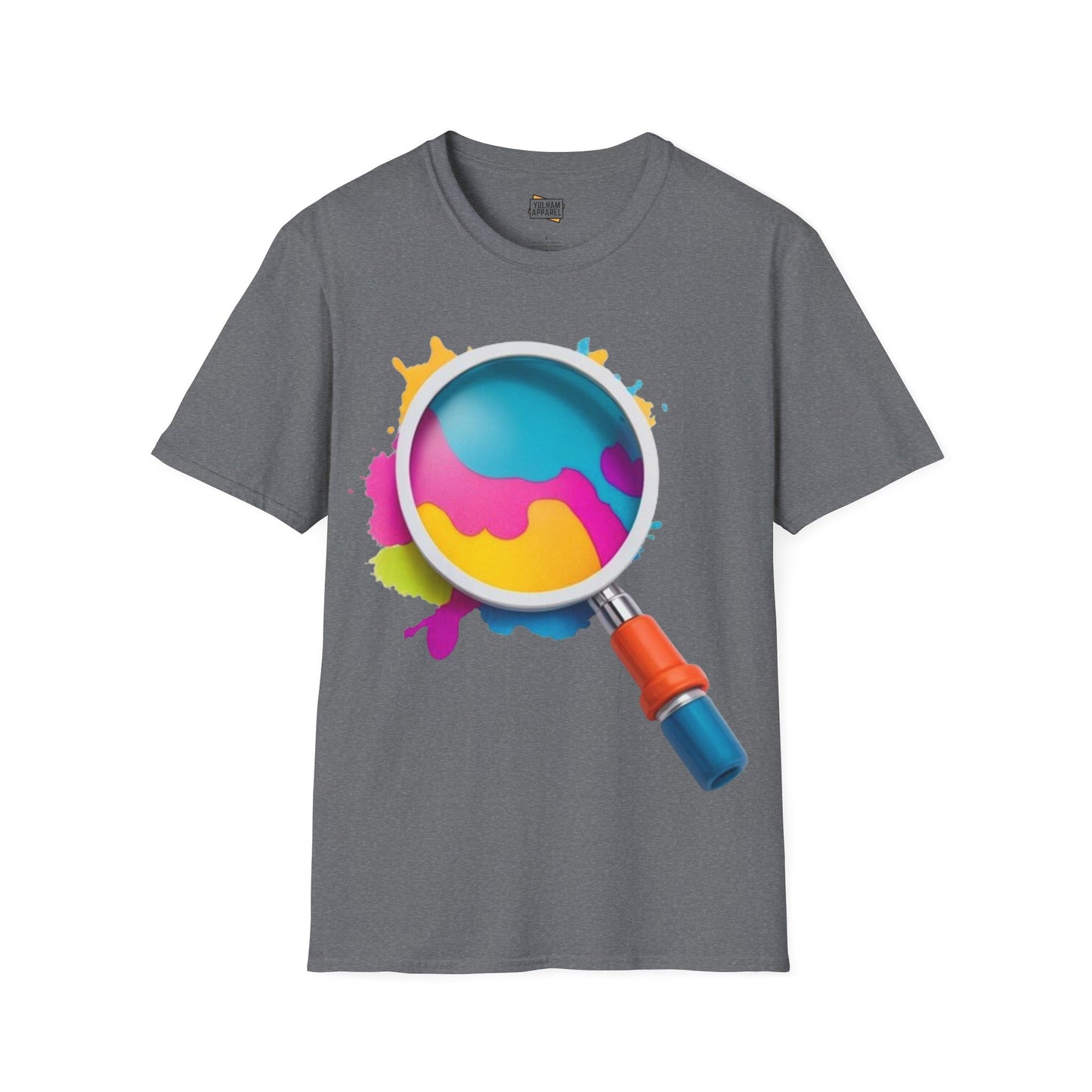 Colourful Magnifying Glass - Unisex T-Shirt