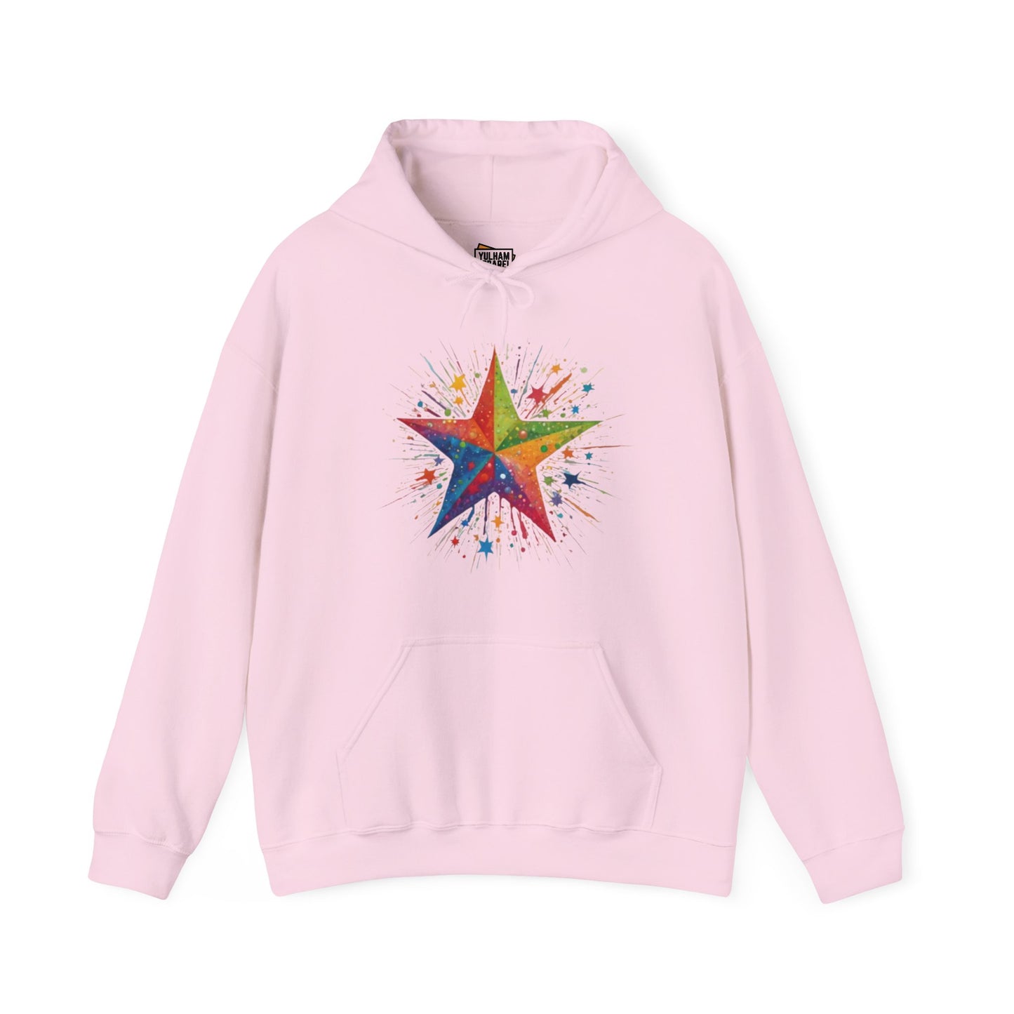 Exploding Messy Star - Unisex Hooded Sweatshirt