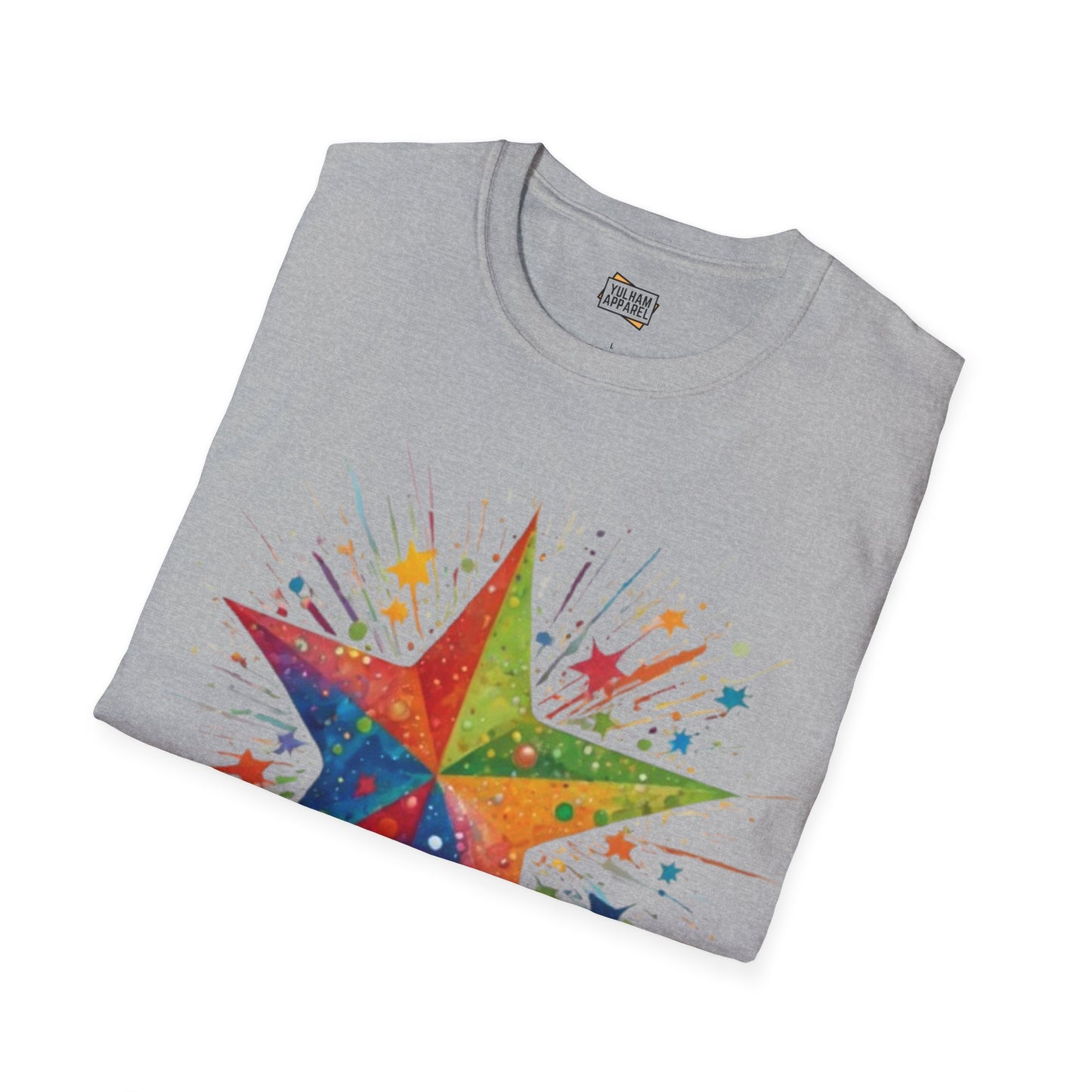 Exploding Messy Star - Unisex T-Shirt