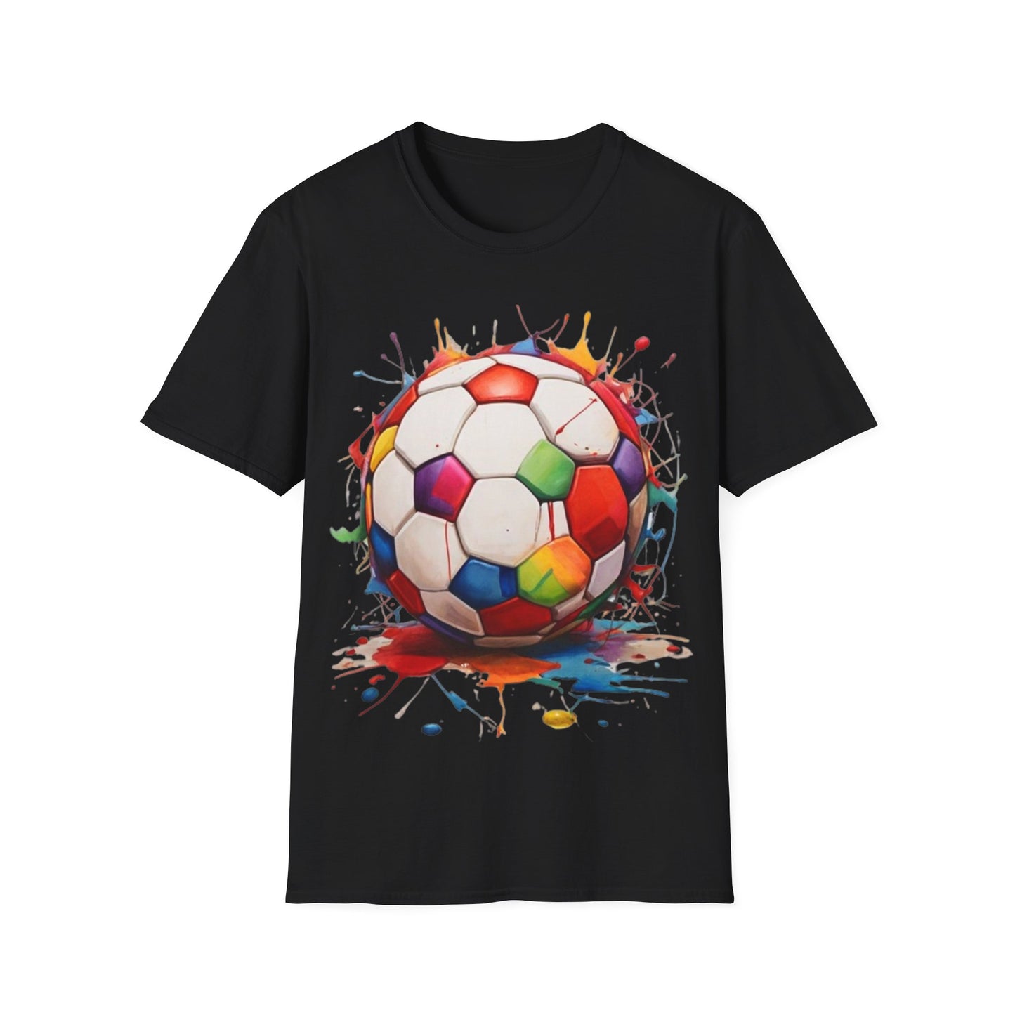 Colourful Football - Unisex T-Shirt