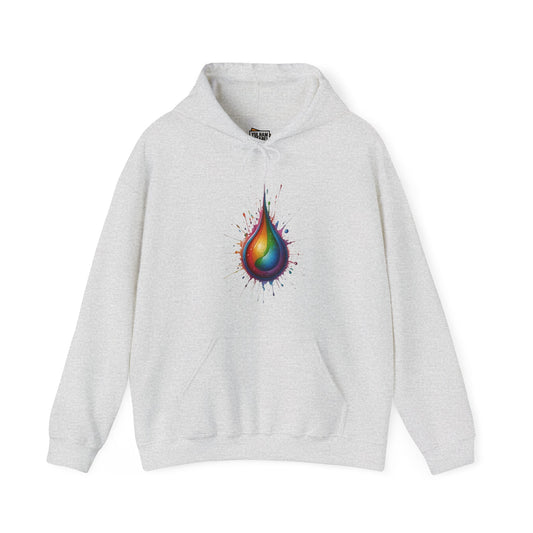 Colourful Waterdrop - Unisex Hooded Sweatshirt