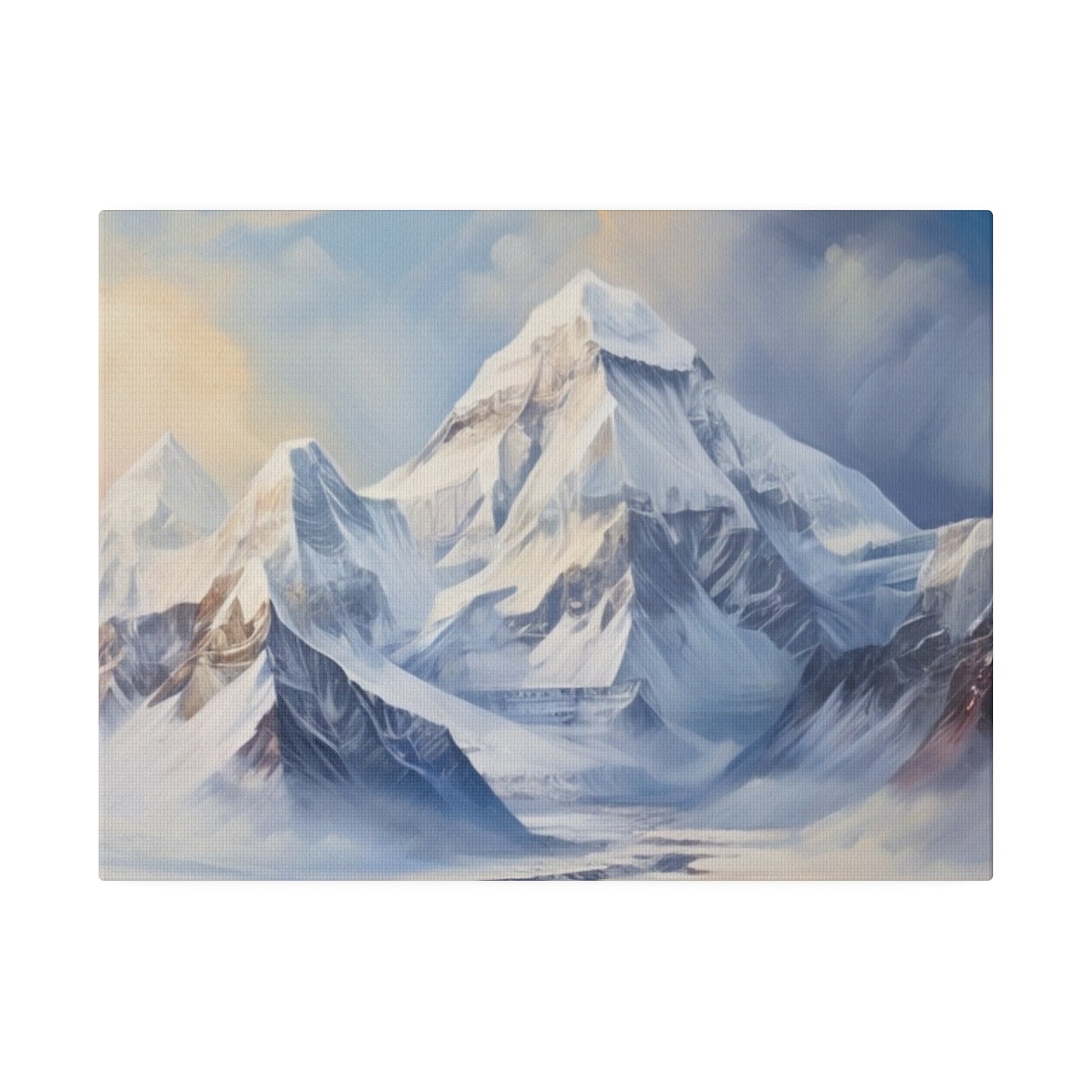 Mount Everest - Matte Canvas, Stretched, 0.75"