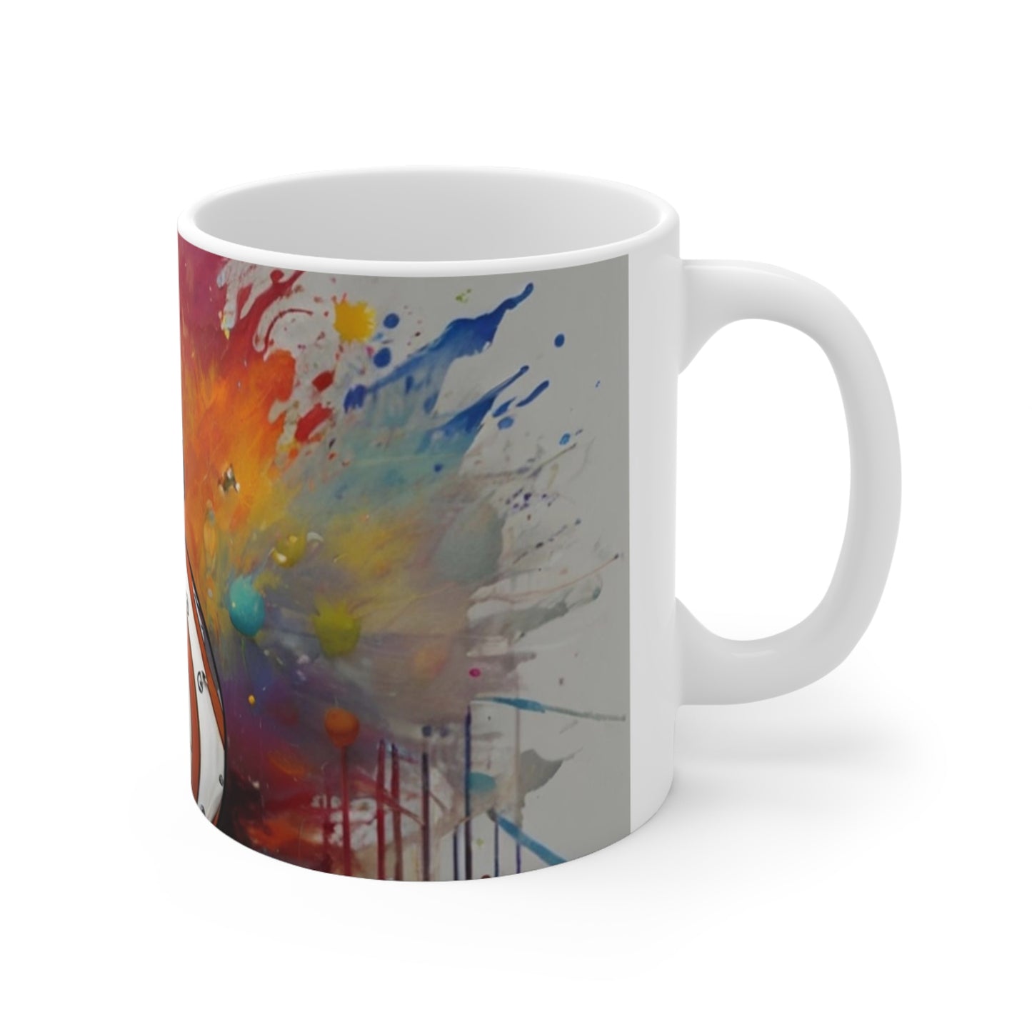 BB-8 Colourful Splatter Mug - Ceramic Coffee Mug 11oz