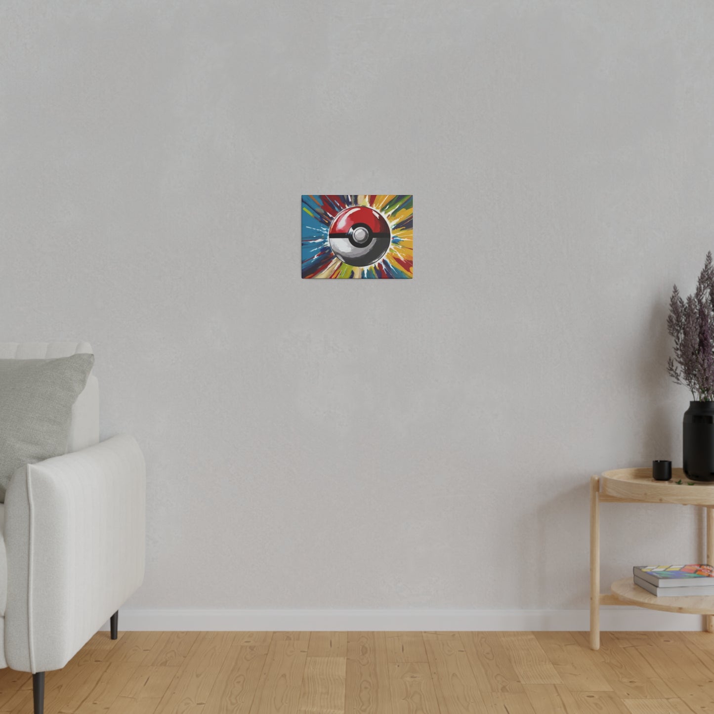 Poke-Ball Artwork - Matte Canvas, Stretched, 0.75"