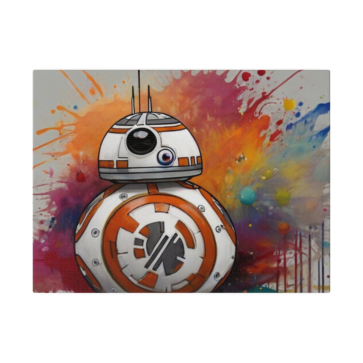BB-8 Artwork - Matte Canvas, Stretched, 0.75"