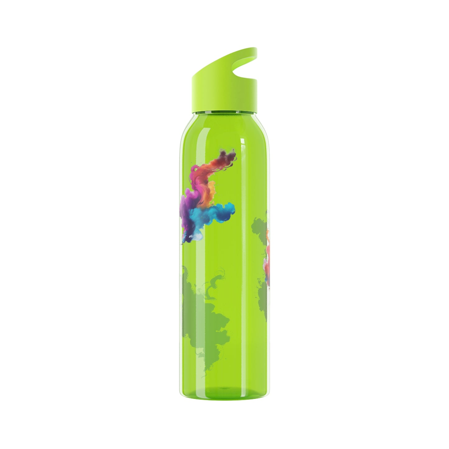 Colourful Smoke - Sky Water Bottle