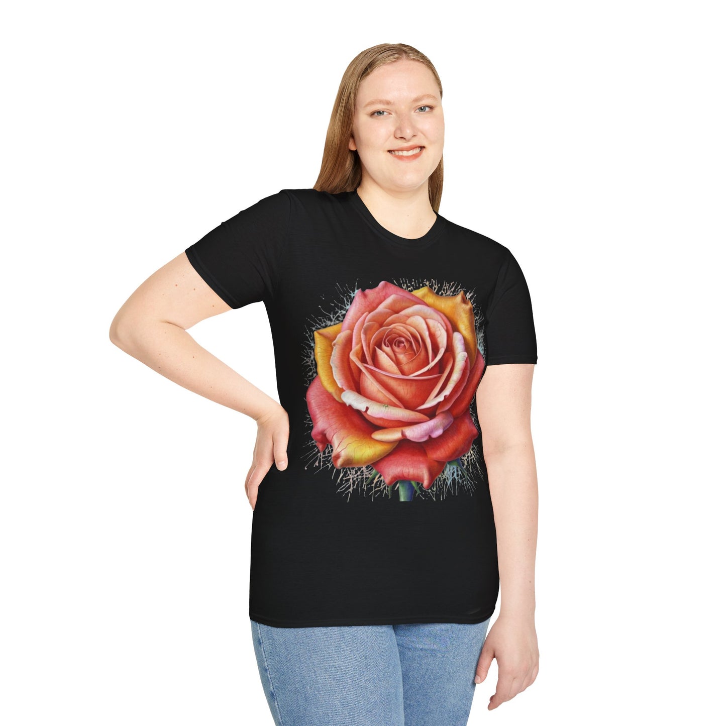 Coral Rose - Unisex T-Shirt