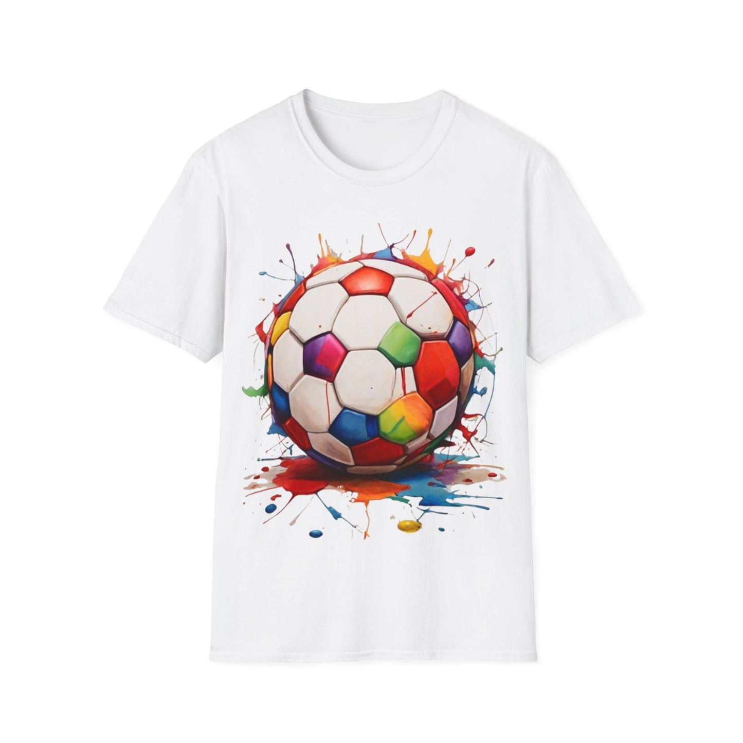 Colourful Football - Unisex T-Shirt