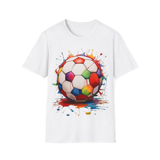 Colourful Football - Unisex T-Shirt