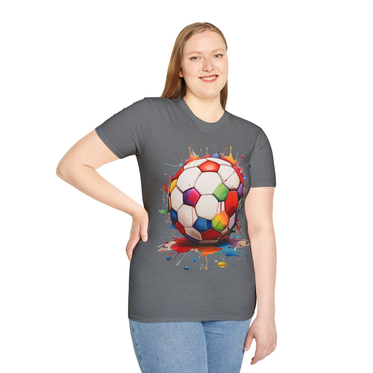 Colourful Football - Unisex T-Shirt