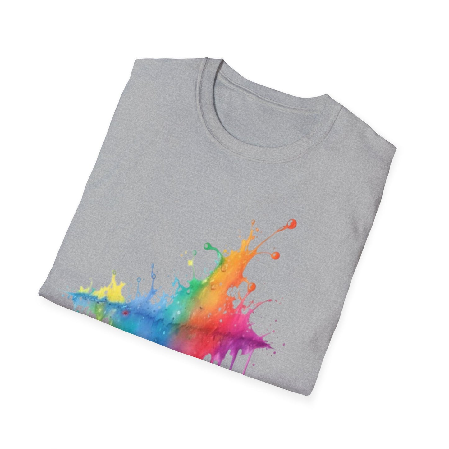 Colourful Raindrops - Unisex T-Shirt