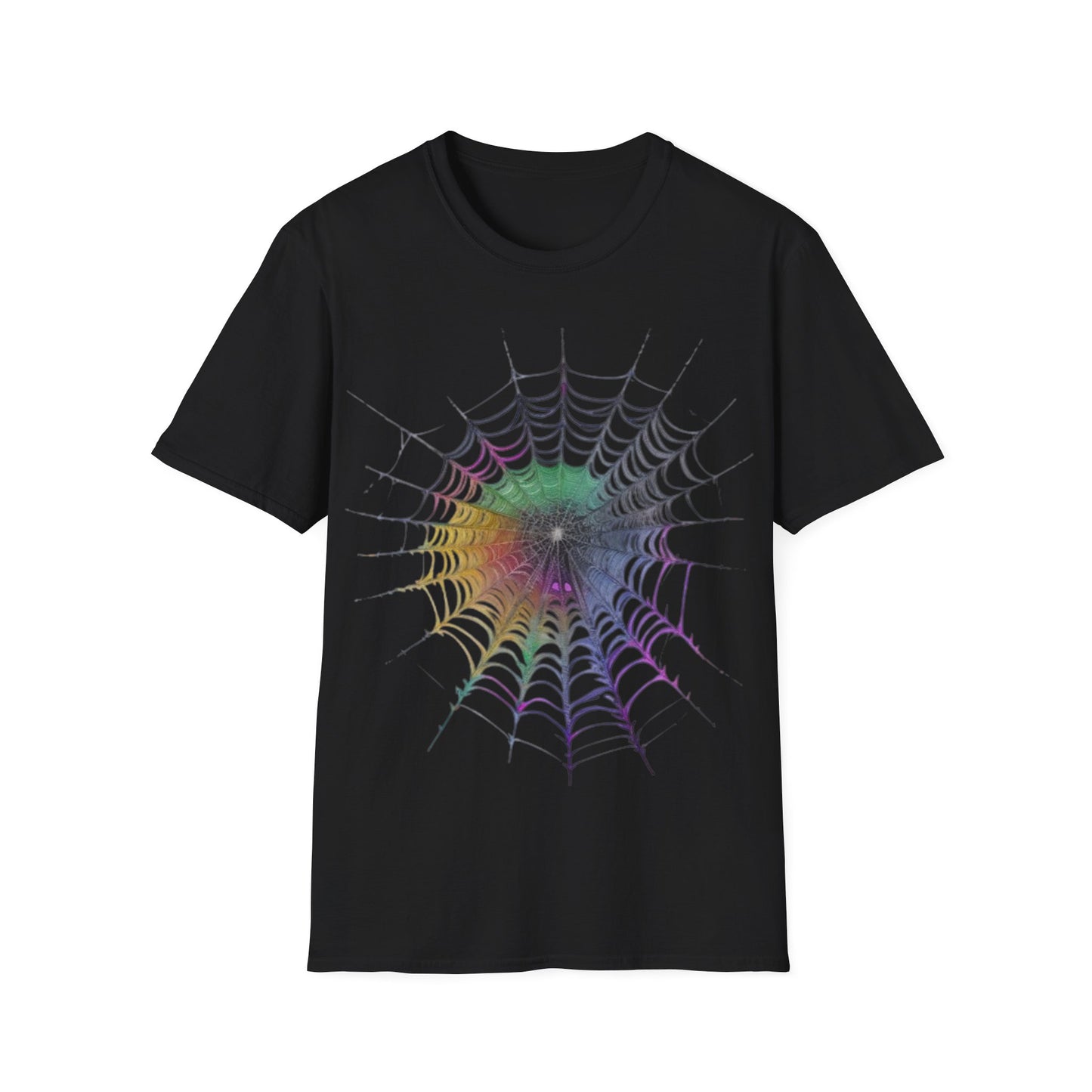 Colourful Spiderweb - Unisex T-Shirt