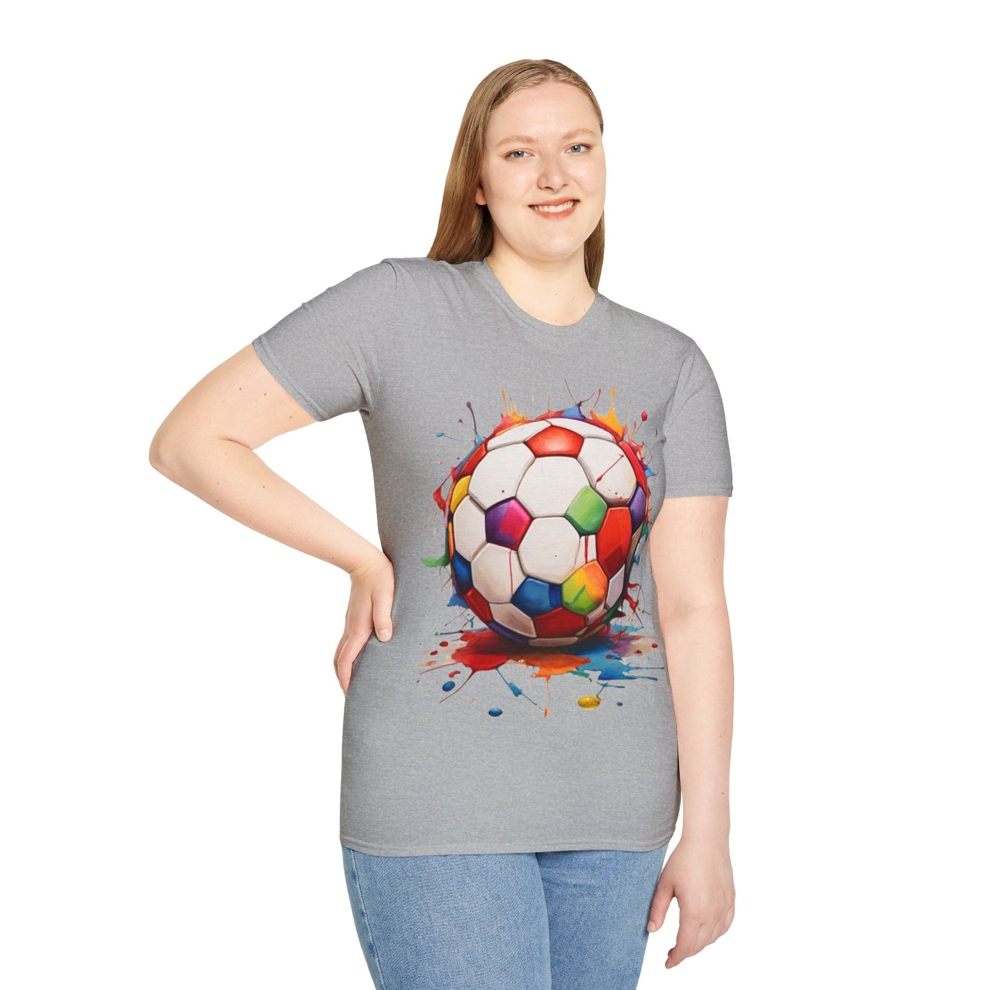 Colourful Football - Unisex T-Shirt