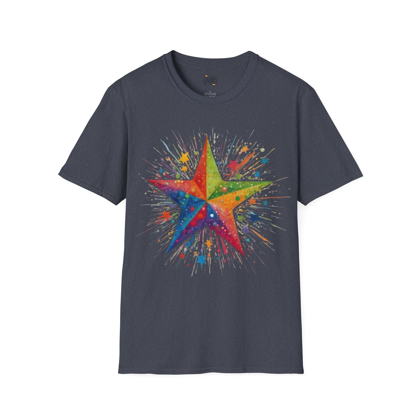 Exploding Messy Star - Unisex T-Shirt