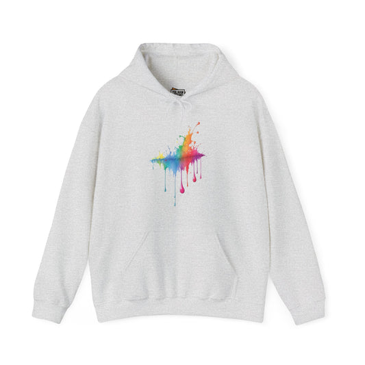 Colourful Raindrops - Unisex Hooded Sweatshirt