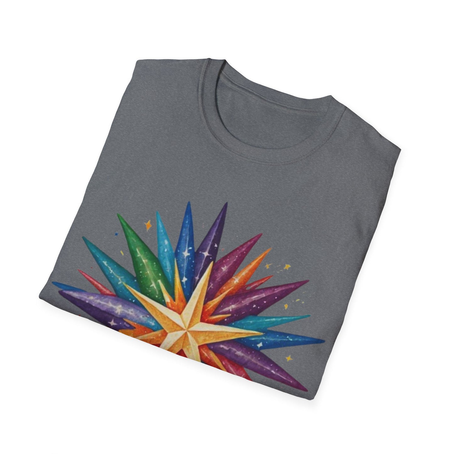 Multicoloured Star - Unisex T-Shirt