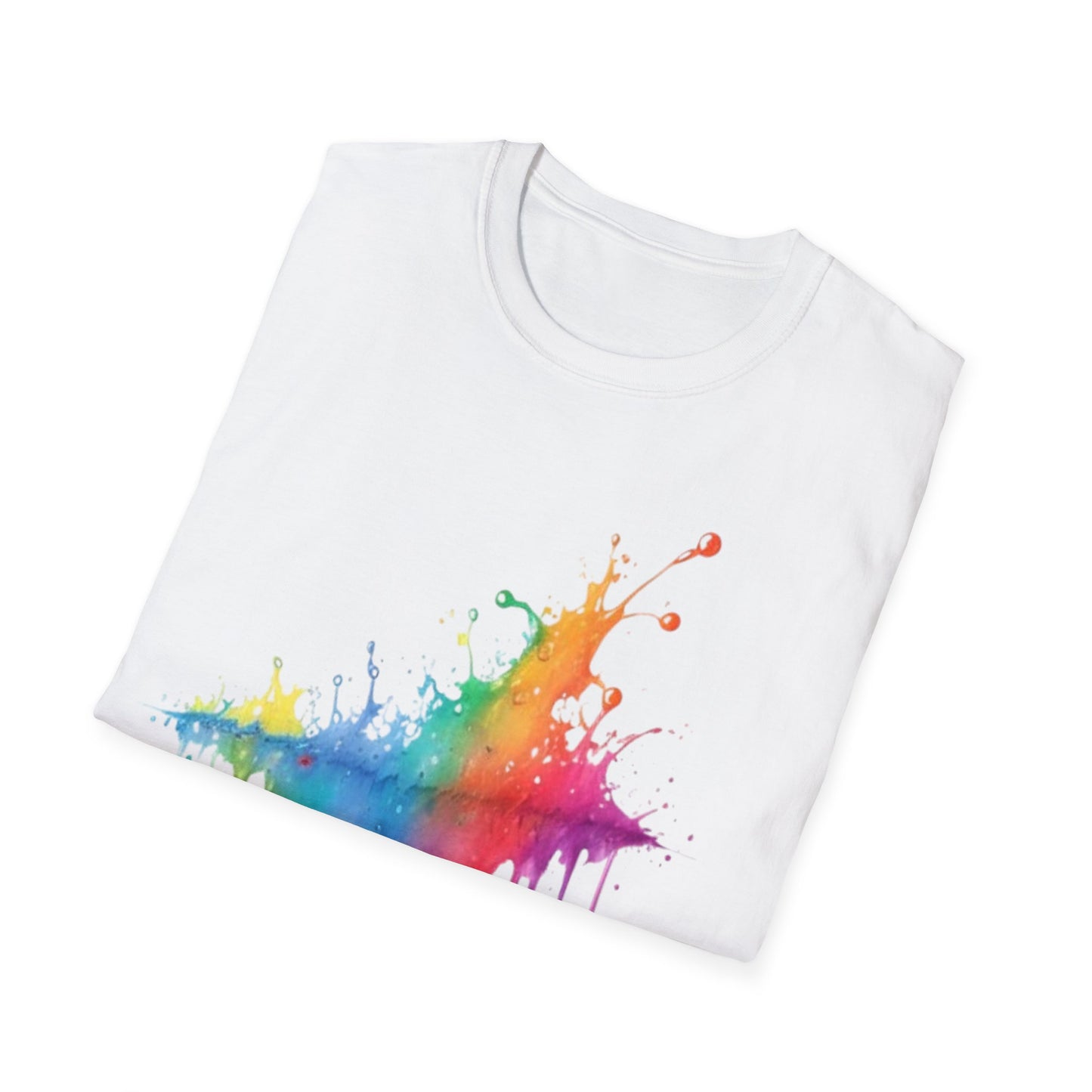 Colourful Raindrops - Unisex T-Shirt