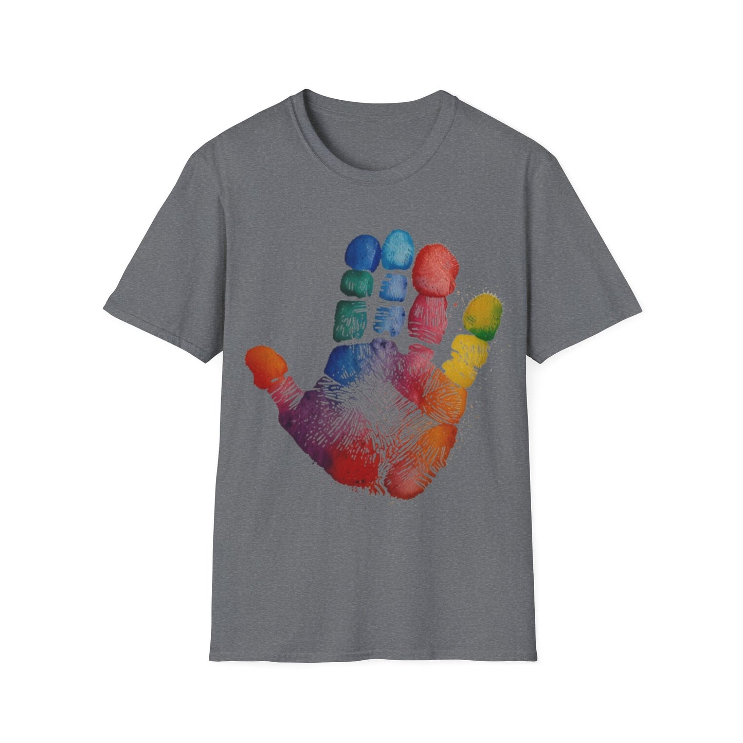 Colourful Handprint - Unisex T-Shirt