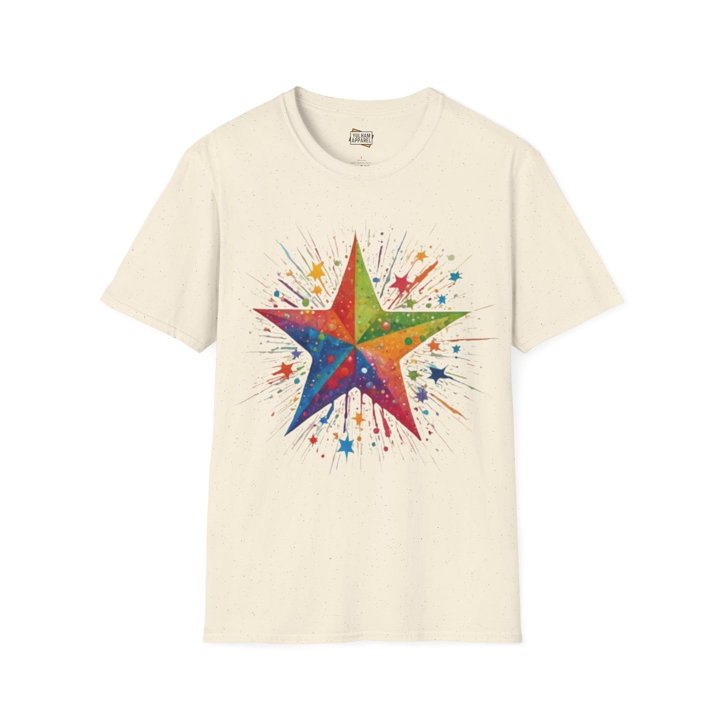 Exploding Messy Star - Unisex T-Shirt